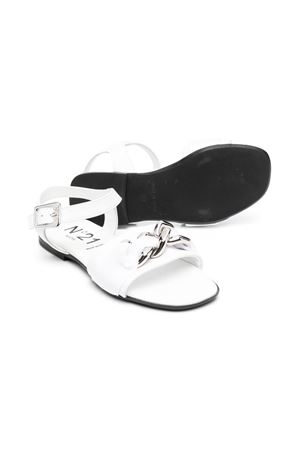 white leather sandals N°21 KIDS | 7330402